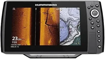 Humminbird 411420-1CHO Helix 10 Chirp MEGA SI+ GPS G4N CHO (Control Head Only) Fish Finders.