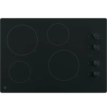 GE 30″ Built-In Knob Control Electric Cooktops JP3030DWBB